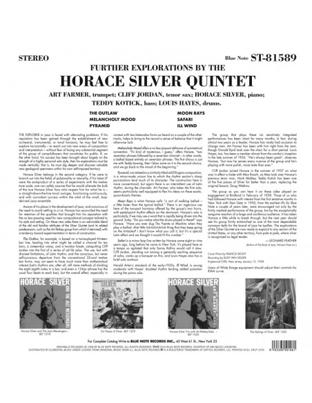 Horace Silver Quintet - Further Explorations - Limited Edition 180