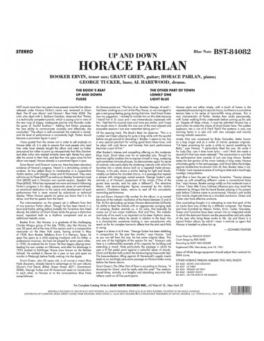 Horace Parlan - Up & Down - Limited Edition 180 Gram LP