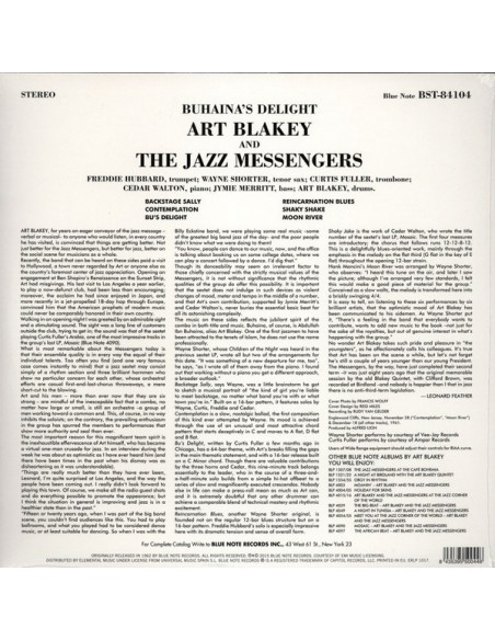 Art Blakey Jazz Messengers Buhaina S Delight Limited Edition