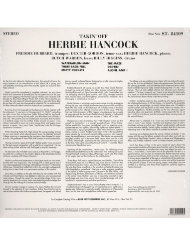 Herbie Hancock - Takin' Off – Limited Edition 180 Gram LP