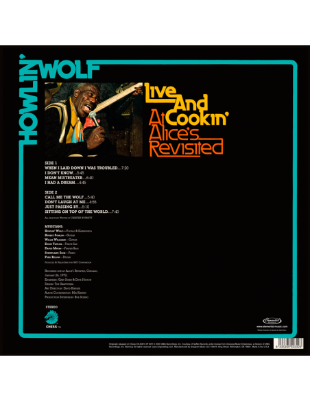 Howlin’ Wolf: Live And Cookin’ At Alice’s Revisited